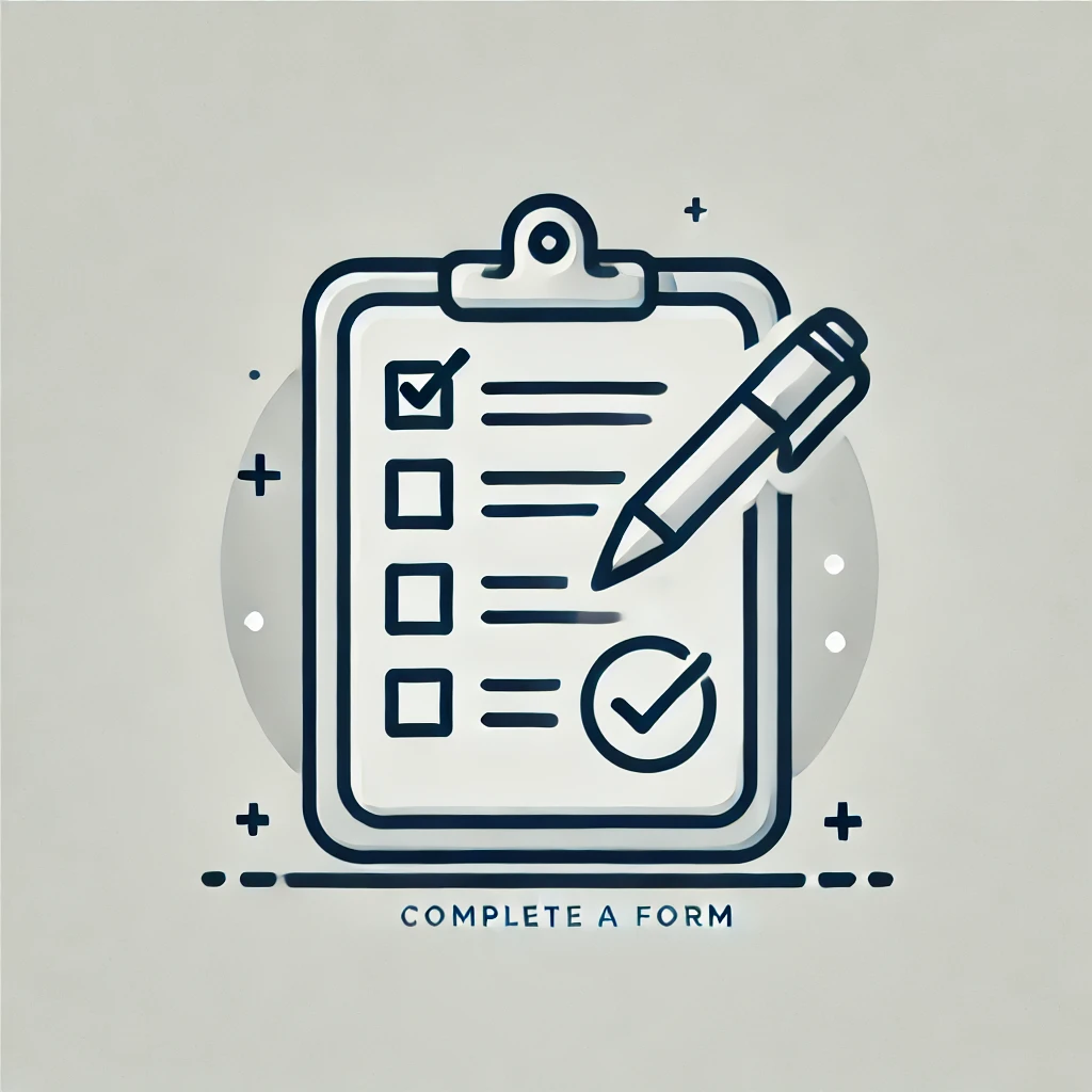 Complete Form Icon Complete Form Icon